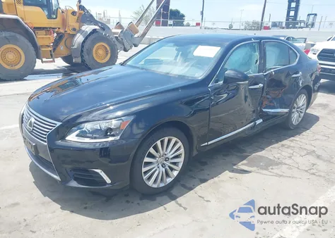 2013 Lexus Ls 460 из США, поврежденный, VIN JTHBL1EFXD5121144